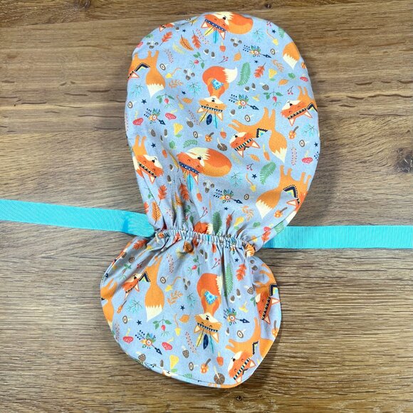 NWOT 10 Ponytail Scrub Caps Bundle scrub hats surgical caps ponytail scrub hats - Picture 13 of 16